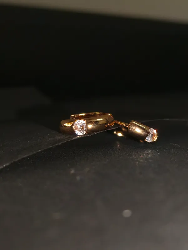Gold_Earrings_Brass_(18K_Gold_Plated)_For_Men