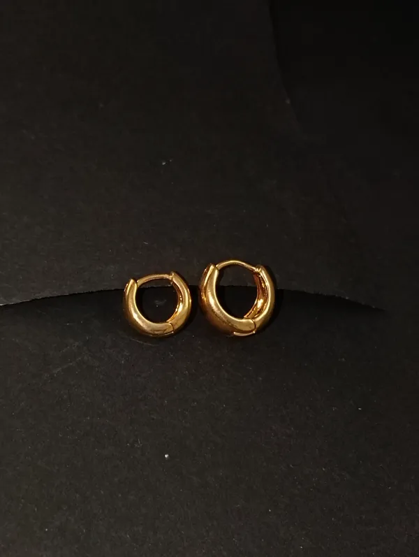 Gold_Earrings_Brass_(18K_Gold_Plated)_For_Men