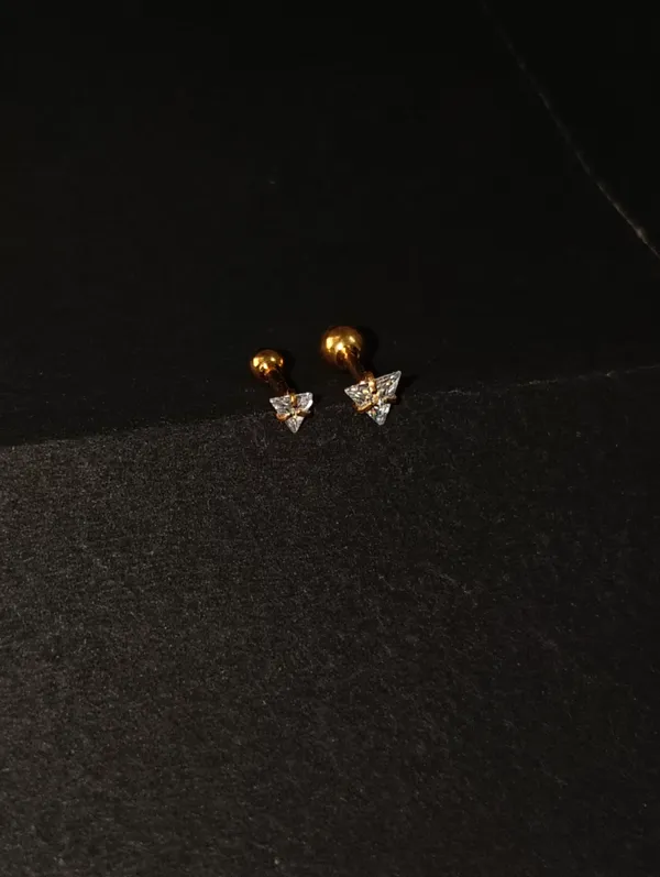 Gold_Earrings_Brass_(18K_Gold_Plated)_For_Men