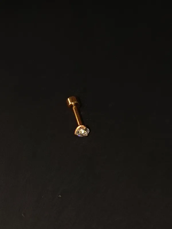 Gold_Earrings_Brass_(18K_Gold_Plated)_For_Men
