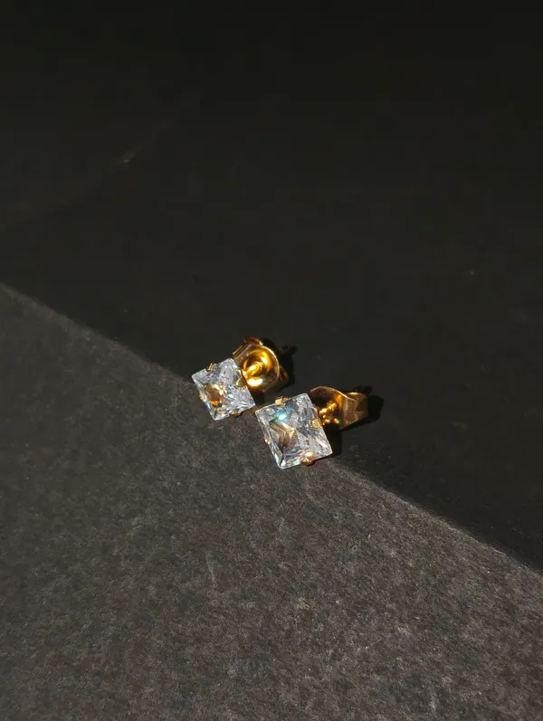 Gold_Earrings_Brass_(18K_Gold_Plated)_For_Men