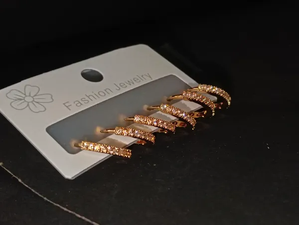 Gold_Earrings_Brass_(18K_Gold_Plated)_For_Men