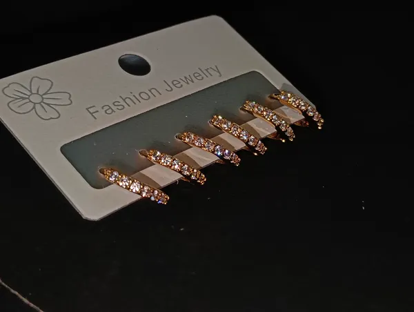 Gold_Earrings_Brass_(18K_Gold_Plated)_For_Men