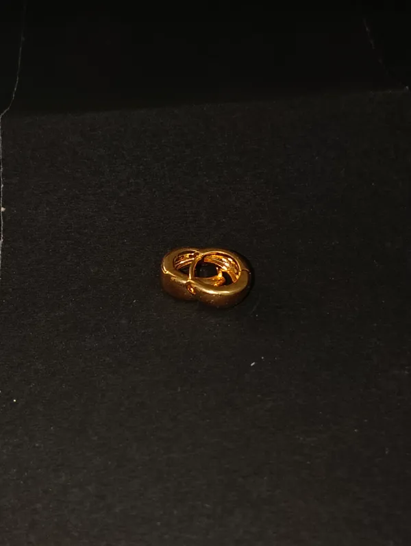Gold_Earrings_Brass_(18K_Gold_Plated)_For_Men