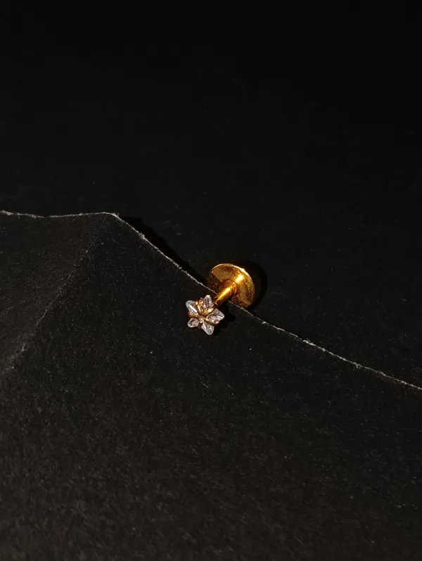 Gold_Earrings_Brass_(18K_Gold_Plated)_For_Men