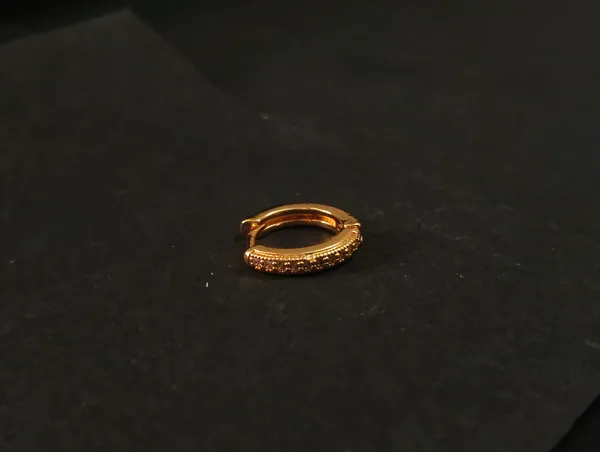 Gold_Earrings_Brass_(18K_Gold_Plated)_For_Men