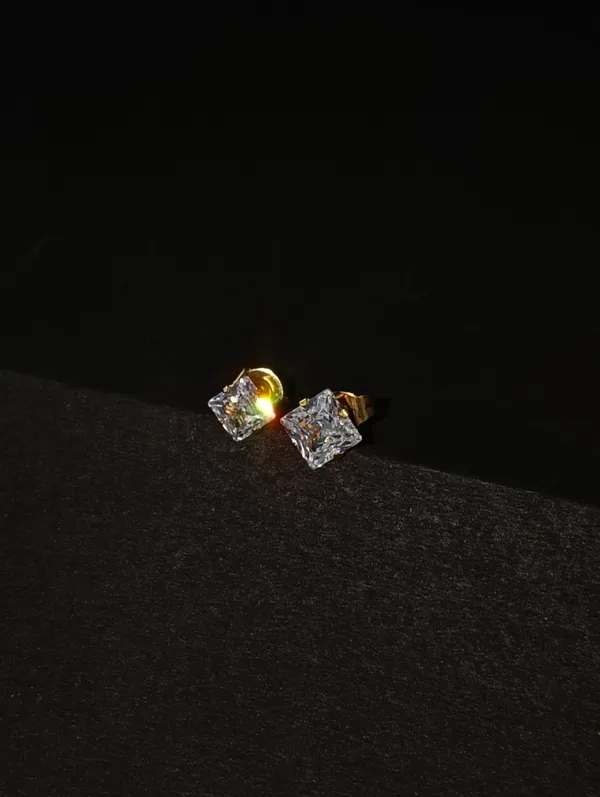 Gold_Earrings_Brass_(18K_Gold_Plated)_For_Men