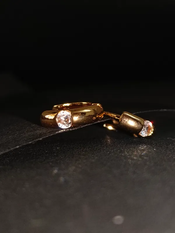 Gold_Earrings_Brass_(18K_Gold_Plated)_For_Men