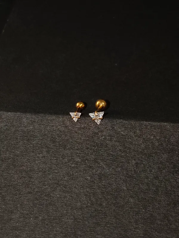 Gold_Earrings_Brass_(18K_Gold_Plated)_For_Men