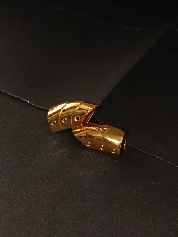 Gold_Earrings_Brass_(18K_Gold_Plated)_For_Men