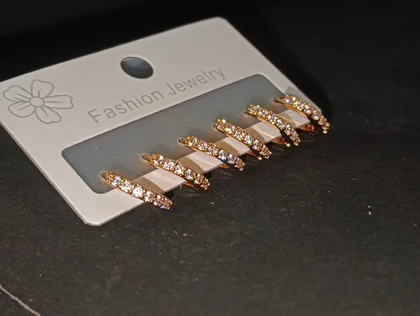 Gold_Earrings_Brass_(18K_Gold_Plated)_For_Men