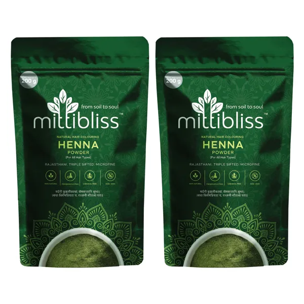 MittiBliss_Henna_Powder_(Pure_Lawsonia_Inermis)_Pack_Of_2