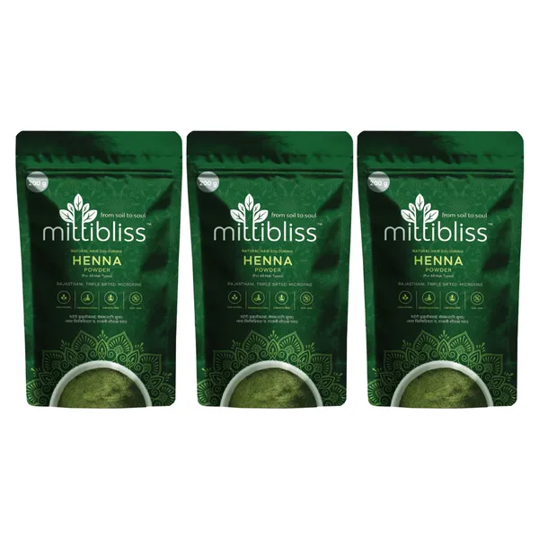 MittiBliss_Henna_Powder_(Pure_Lawsonia_Inermis)_Pack_Of_3