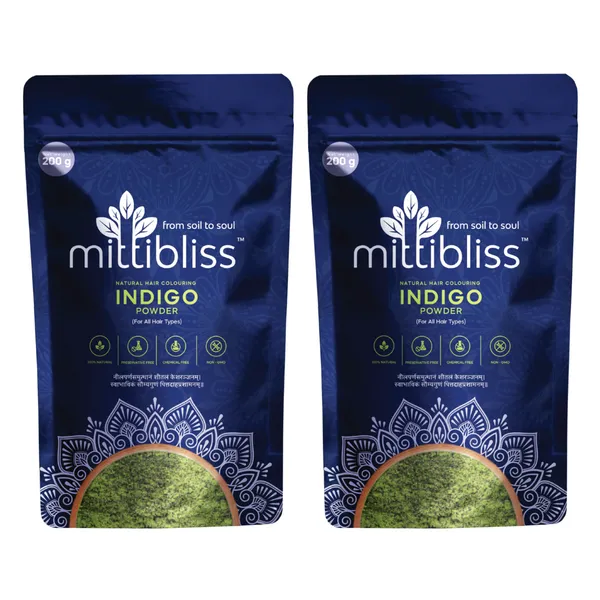 MittiBliss_Indigo_Powder_(Pure_Indigofera_Tinctoria)_Pack_Of_2