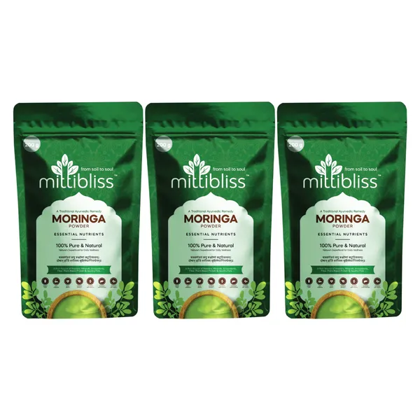 MittiBliss_Moringa_Powder_(Pure_Miracle_Tree_Leaf_Powder)_Pack_Of_3
