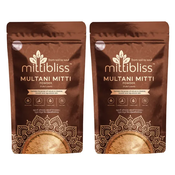 MittiBliss_Multani_Mitti_Powder_(Pure_Bentonite_Clay)_Pack_Of_2