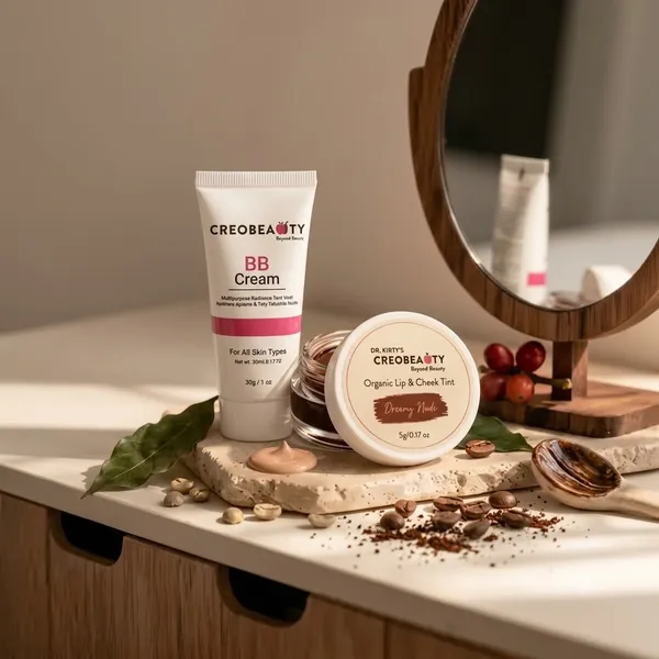 Dr_Kirti_Creobeauty_Brownie_Nude_Organic_Lip_And_Cheek_Tint_And_Creobeauty_Bb_Cream_Pack_Of_2