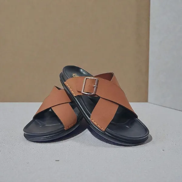 Men_Leather_Cross_Strap_Sandals
