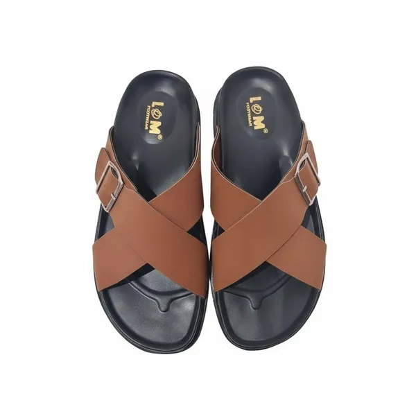 Men_Leather_Cross_Strap_Sandals