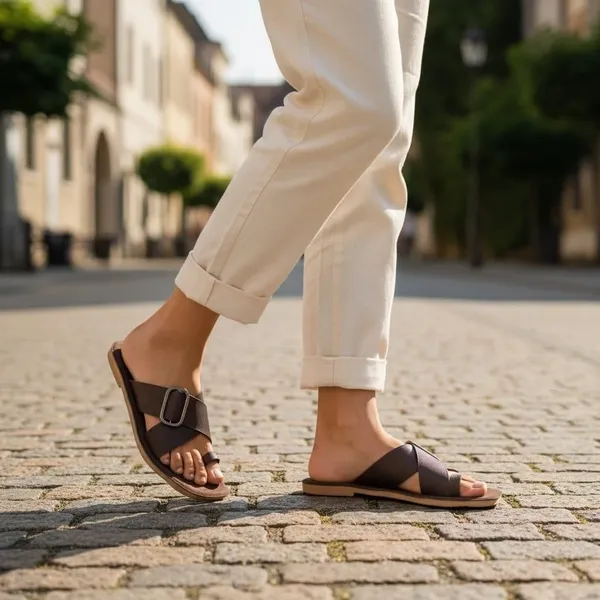 Women_S_Leather_Cross_Strap_Toe_Loop_Sandals