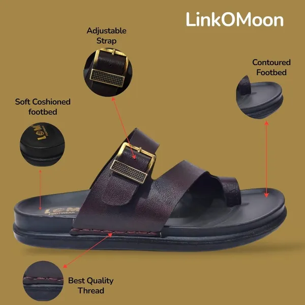 Men_S_Leather_Sandals_With_Adjustable_Buckle_Strap