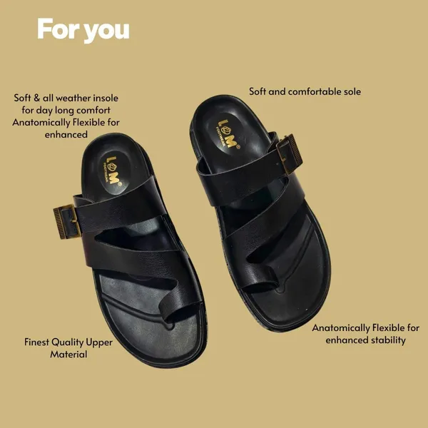 Men_S_Leather_Sandals_With_Adjustable_Buckle_Strap