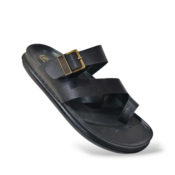 Men_S_Leather_Sandals_With_Adjustable_Buckle_Strap
