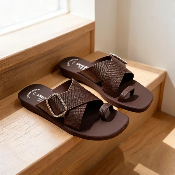 Women_S_Leather_Cross_Strap_Toe_Loop_Sandals