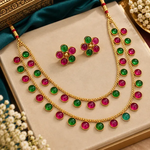 Traditional_Gold-Tone_Multicolour_Stone_Minakari_Necklace_Set_with_Matching_Floral_Earrings