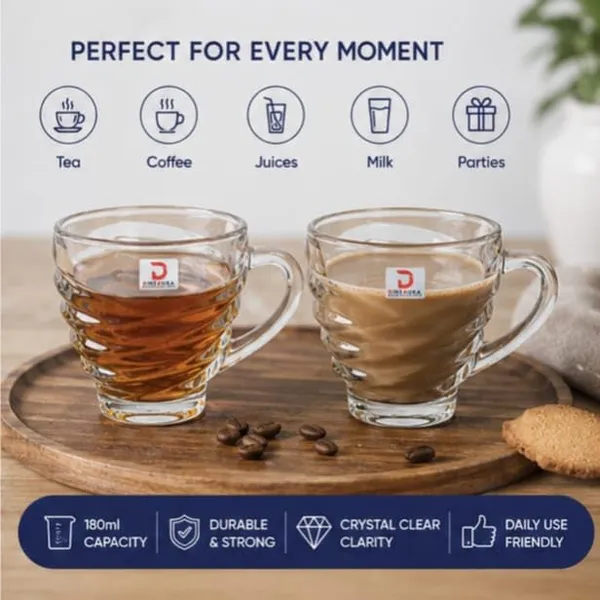 Novel_Glass_Mug_Set_of_6_Pieces_|_180_ML_Each_|_Clear_Glass_Tea_&_Coffee_Mugs_|_Elegant_Handle_Design_|_Multipurpose_Beverage_Cups_for_Home,_Office_&_Cafe.