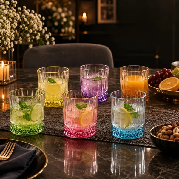 Product_image
DINEAURA_Dubai_Coloured_Glass_Set_of_6,_330ml_Crystal_Water_Glasses