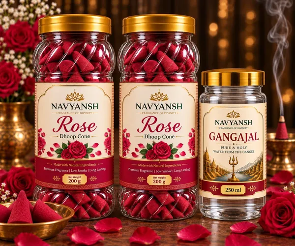 Rose_BambooFree_Dhoop_Cone
