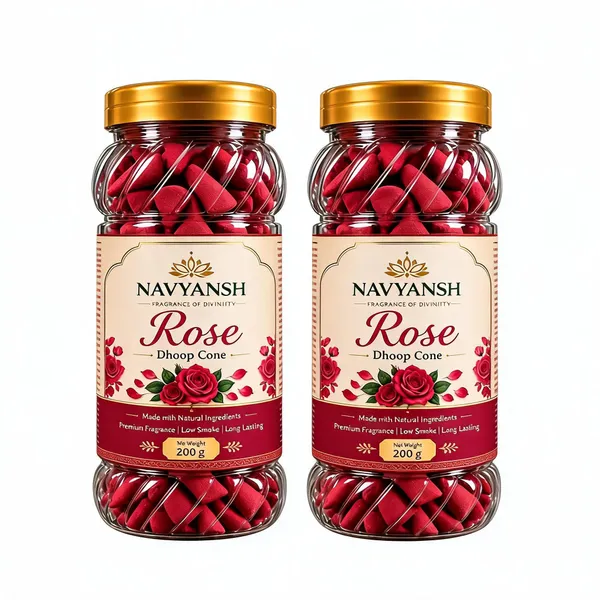 Rose_BambooFree_Dhoop_Cone