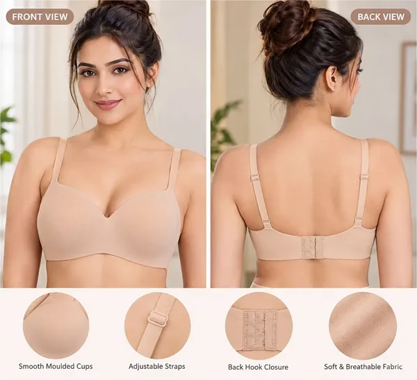 Beige_Soft_Fabric_Moulded_Bra_for_Women