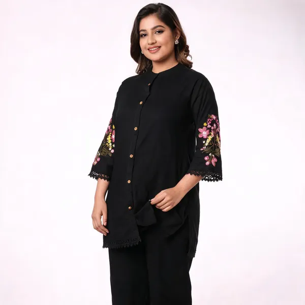 Black_Cotton_Co-Ord_Set_For_Women