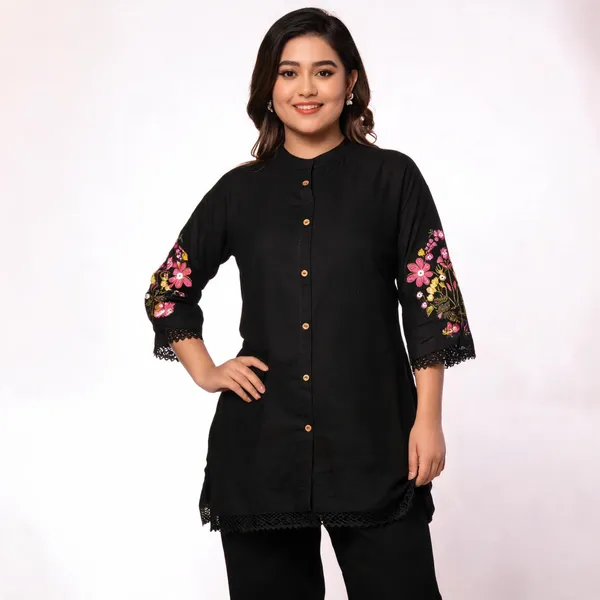 Black_Cotton_Co-Ord_Set_For_Women