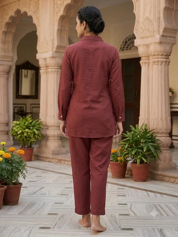 Pink_Vertican_Fabric_Co-Ord_Set_For_Women