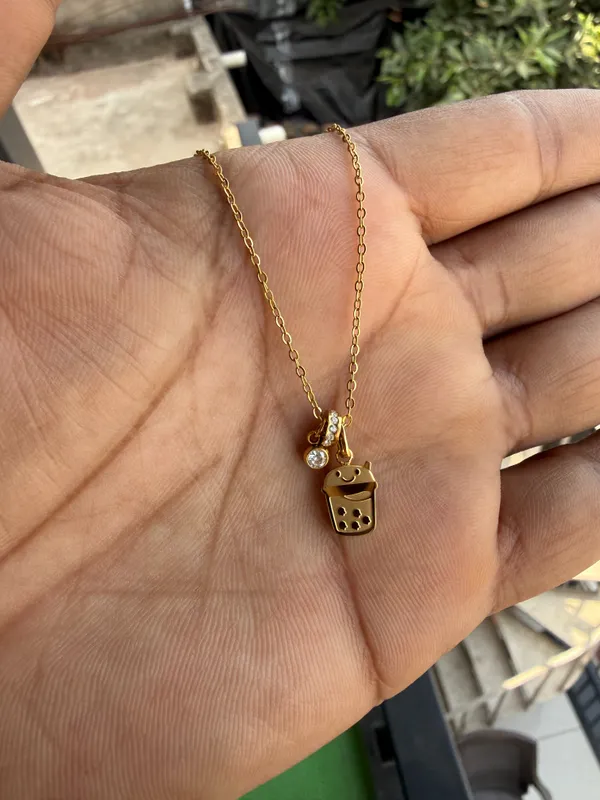 Gold_Stainless_Steel_Novelty_Pendant_Necklace_For_Women