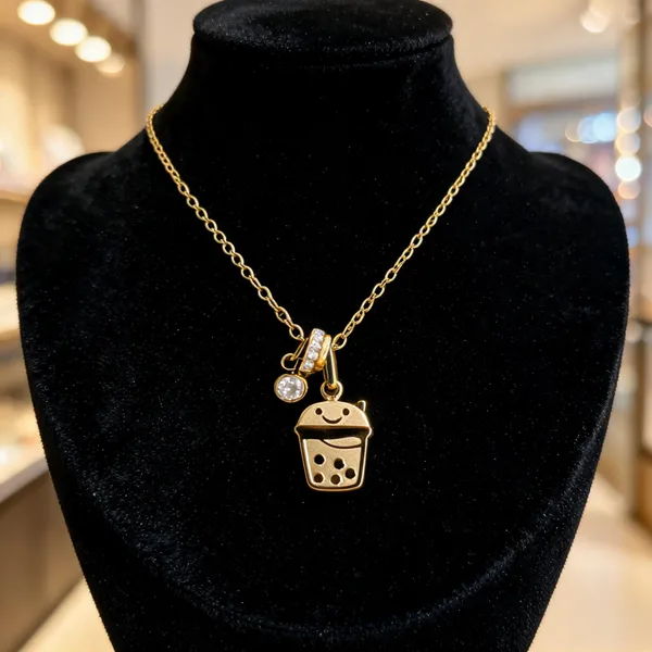 Gold_Stainless_Steel_Novelty_Pendant_Necklace_For_Women