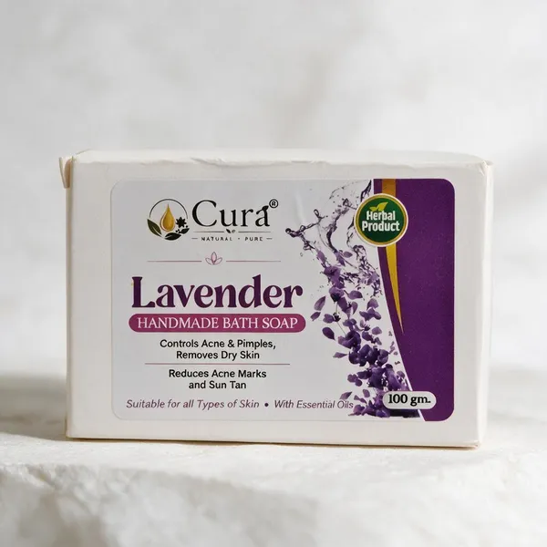 Cura_Lavender_Almond_Neem_Handmade_Bath_Soap_-_Pack_Of_4