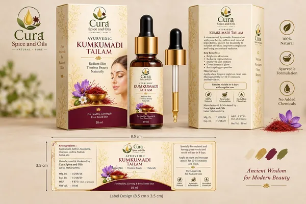 Cura_Ayurvedic_Kumkumadi_Tailam_Saffron_Radiant_Face_Oil
