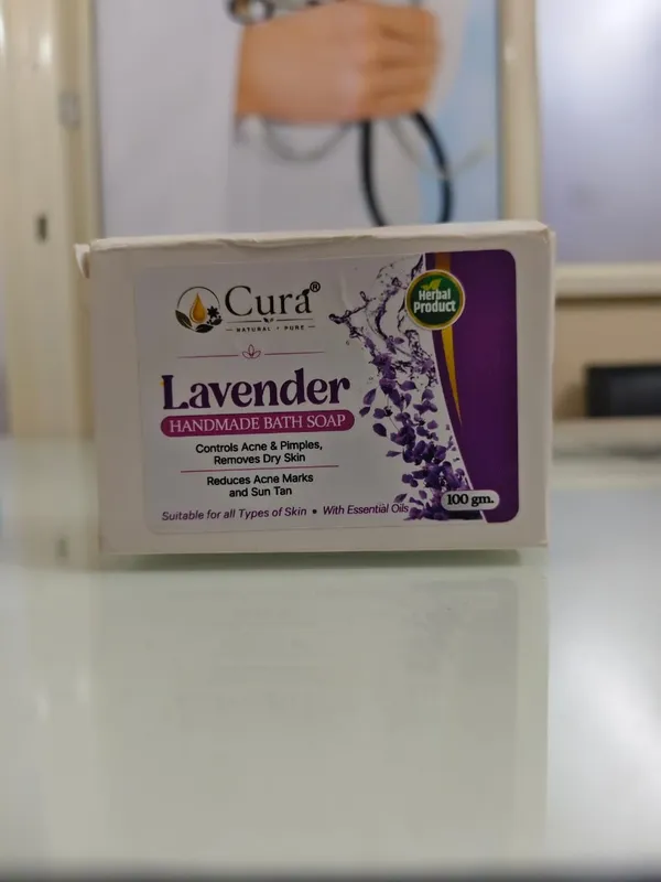 Cura_Lavender_Almond_Neem_Handmade_Bath_Soap_-_Pack_Of_4