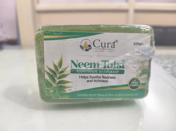 Cura_Saffron_Sandal_Neem_Handmade_Bath_Soap_,_Lemon_Tulsi_&_Neem_Tulsi_Soap_-_Pack_Of_3