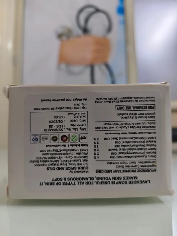 Cura_Lavender_Almond_Neem_Handmade_Bath_Soap_-_Pack_Of_4