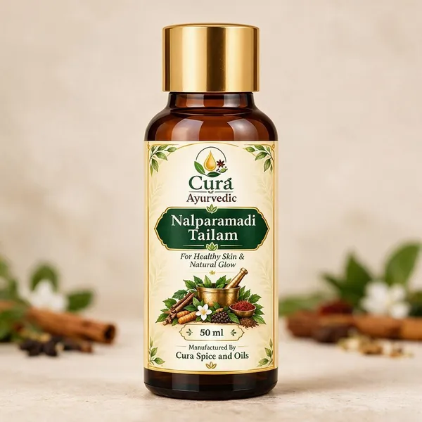 Cura_Ayurvedic_Nalparamadi_Tailam_Turmeric_Skin_Body_Oil_-_Pack_Of_3