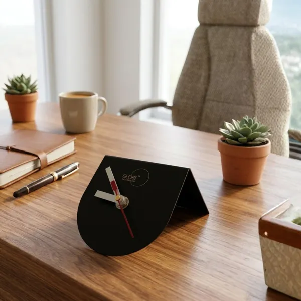 Black_Geometric_Quartz_Table_Clock