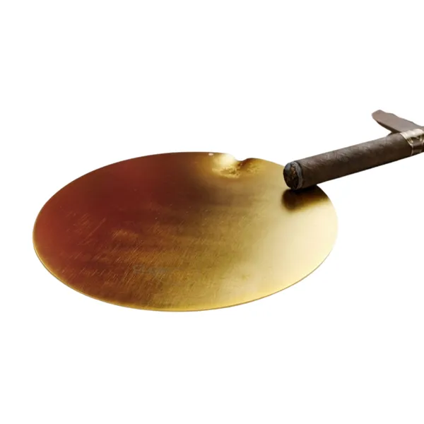 Gold_Metal_Round_Cigar_Ashtray
