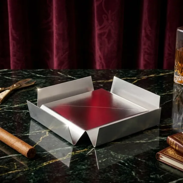 Silver_Metal_Modern_Cigar_Ashtray