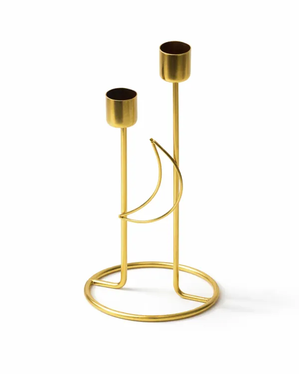 Gold_Crescent_Moon_Candle_Holder_(Set_of_2_Candle_Stand)_|_Modern_Home_Decor