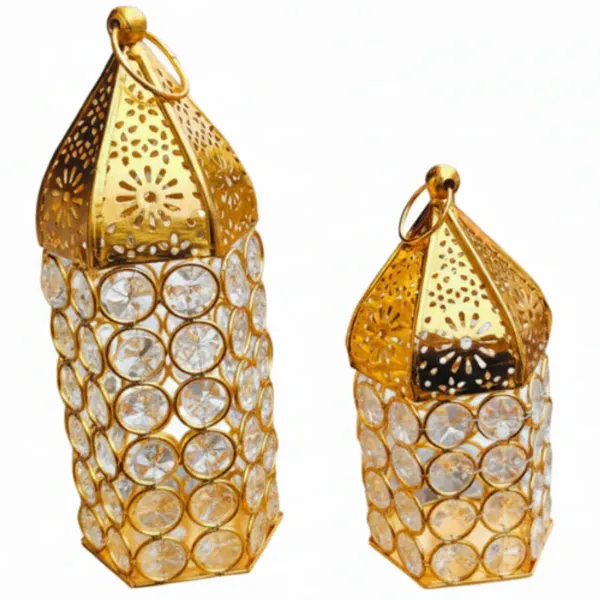 Gold_Moroccan_Crystal_Lantern_Set_(Set_of_2)_|_Hanging_Candle_Lanterns